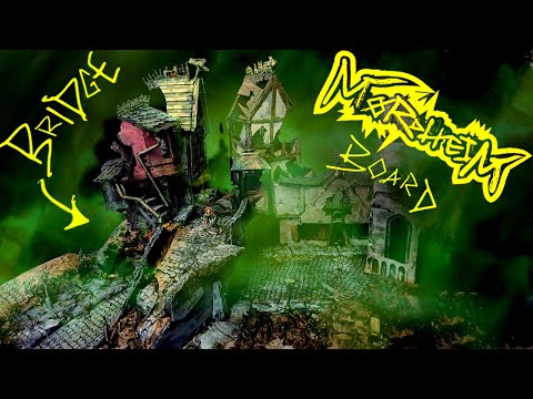 Modular Mordheim Terrain Board | Warhammer Fantasy - FREE STLs D&D Frostgrave WarCry