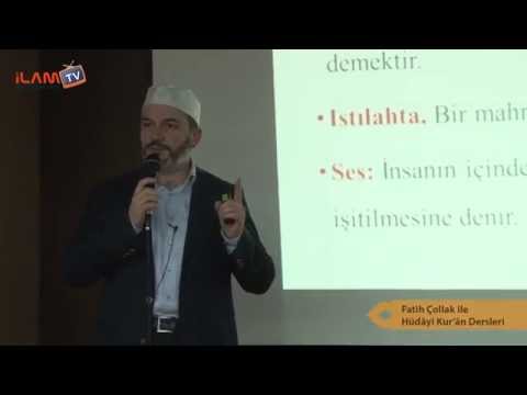 Fer'î Harfler (Tecvid Dersi 20) - Hayri Ünal