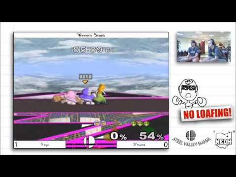 No Loafing! SSBM: Boyd (ICs) Vs. 2Framez (Pikachu, Peach) Winners Semi Finals