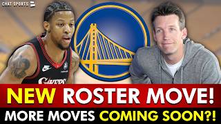 🚨Warriors Make A Roster Move + ANOTHER Move Coming! Golden State Warriors Rumors