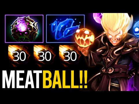CHAOS MEATBALL!! OCTARINE + AGHANIM'S SHARD BEAUTIFUL COMBO | Dota 2 Invoker