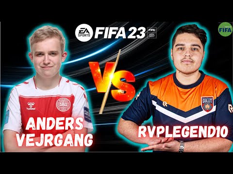 ANDERS VEJRGANG VS RVPLEGEND10 - FIFA 23 / NGU CUP / PRÓ X PRÓ