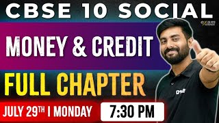 Cbse 10 Social | Chapter 1 | Money and Credit | Oneshot | Exam Winner