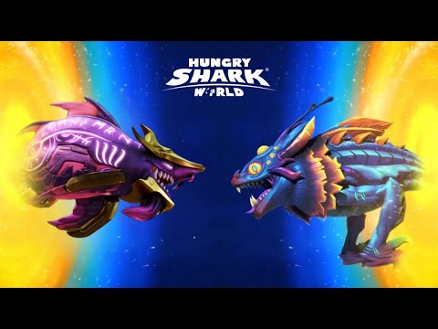 ABYSSAL SHARK VS COSMIC ALAN (TRAILER AND GAMEPLAY) - HUNGRY SHARK WORLD