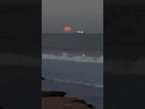 Luna de Esturión en la costa Argentina 🇦🇷
