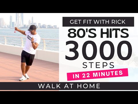 80s Workout | Daily Workout at home | Walk At Home | 3000 Steps in 22 Minutes