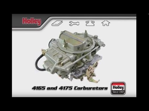 4165 & 4175 Carburetors