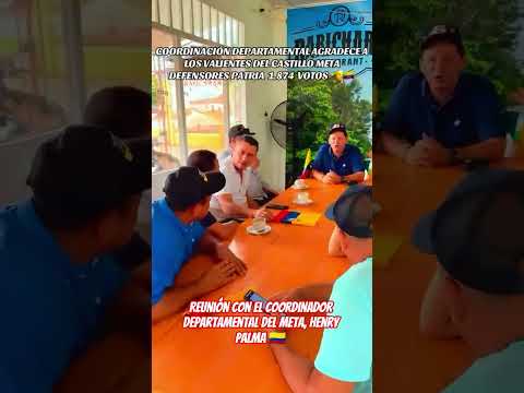 Una charla amena y productiva para el municipio del Castillo, Meta.