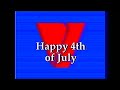 Viacom V Of Doom Logo 4th Of July Variant 1980s