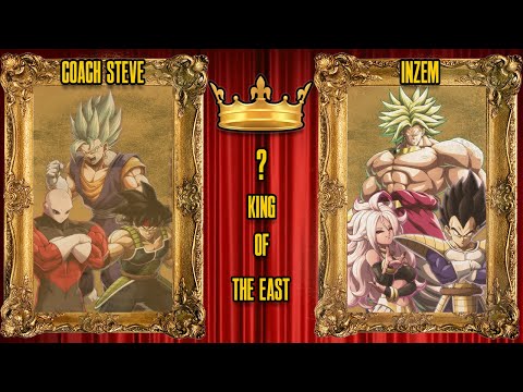 【DBFZ v1.28】A MUST WATCH!! COACH STEVE FIGHTS TO DEFEND HIS KING OF THE EAST TITLE VS INZEM