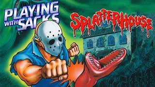 Splatterhouse - PC Engine/TurboGrafx-16 - Playing with Sacks