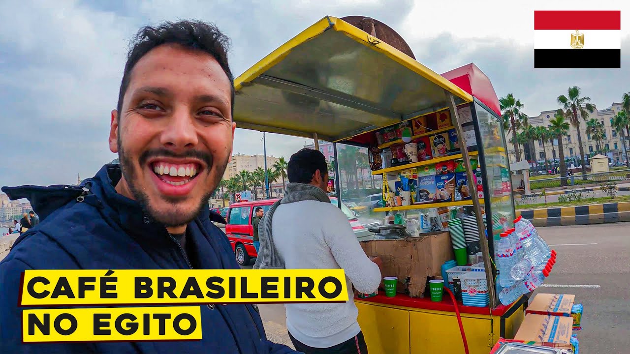 ANDANDO PELO CENTRO DE ALEXANDRIA, Egito 🇪🇬