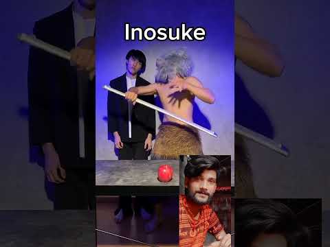 ISSEI funny video 😂😂😂 with Inosuke🔥। reaction viral react#comedy #fullcomedy