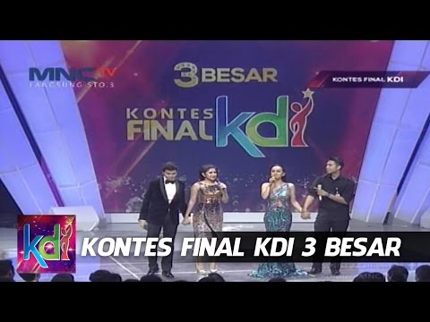 Juju - Mumu VS Juan Rahman - Bianca Liza - Kontes Final KDI 2015 (1/6)