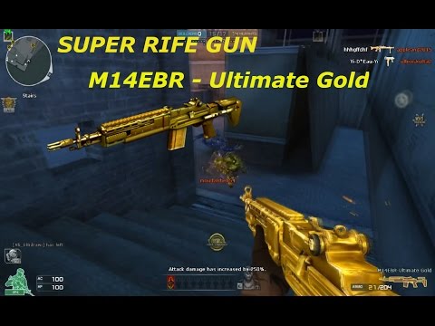 Crossfire NA 2.0: M14EBR - Ultimate Gold ( Get away from zombies) in HMX gameplay