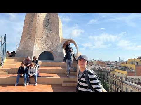 Casa Milà architecture in Barcelona