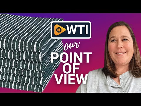 Brookyn Stripe Kitchen Towel 18x28inch Olive Green - WTI product video review