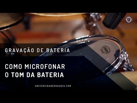 Distribuição dos Harmônicos | Gravação de Bateria - Universidade do Áudio