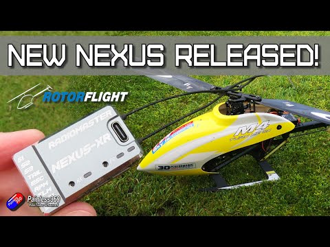 RC News: JUST RELEASED! RadioMaster NEXUS -X and NEXUS-XR Rotorflight 2.2 FC's for helis