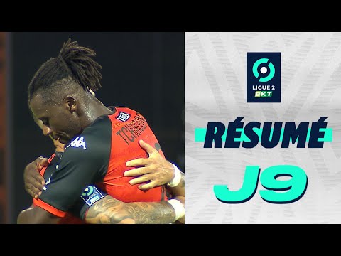 Résumé 9ème journée - Ligue 2 BKT / 2023-2024