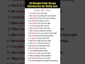 Simple Past Tense In English Grammar With Examples 20 Simple Past Tense Sentences For Daily Use