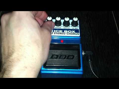 DOD Ice Box Stereo Chorus (FX-64) Demo