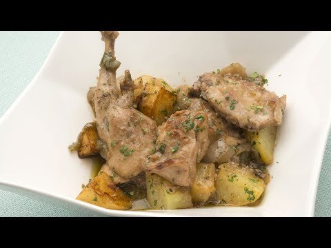 Receta de Conejo en salsa con su hígado de Karlos Arguiñano - Programa completo