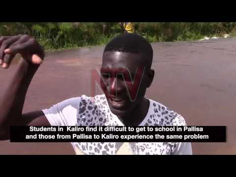 Paliisa- Kaliro bridge collapses due to heavy rains