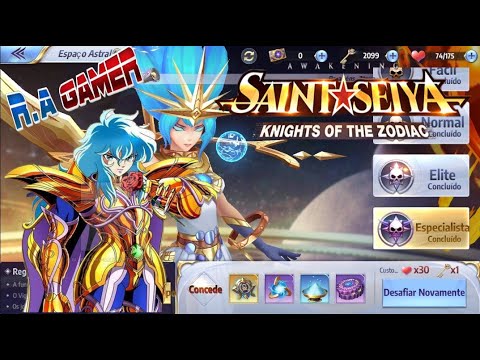 ESPAÇO ASTRAL ELITE  SEGUNDO BOSS SEM AFRODITE - SAINT SEIYA AWAKENING