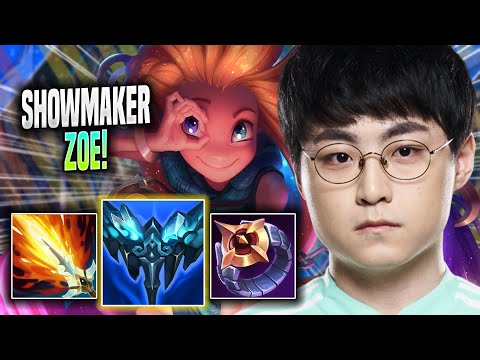 SHOWMAKER BRINGS BACK HIS ICONIC ZOE! - DK ShowMaker Plays Zoe MID vs Orianna! | Season 2022