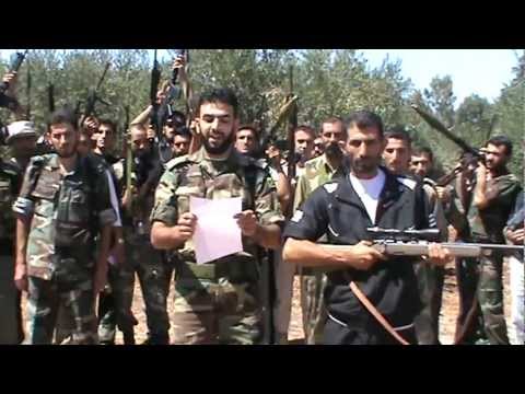 إعادة هيكلة كتيبة أبو بكر الصديق في مدينة الرستن التابعة للمجلس العسكري في حمص وريفها