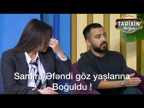 Samirə Əfəndi canlı efirdə göz yaşlarına boğuldu !