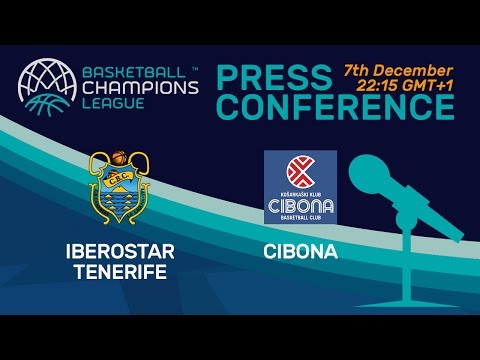 Iberostar Tenerife v Cibona - Press Conference - Basketball Champions League