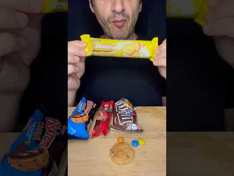 ASMR Turkish Sweets Unboxing Eating Chocolate Cookies Candy! #Asmr #mrabolo