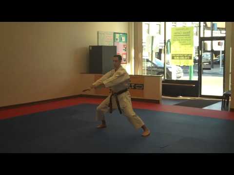 Chinte Kata (slow motion) - Warren Levi Karate