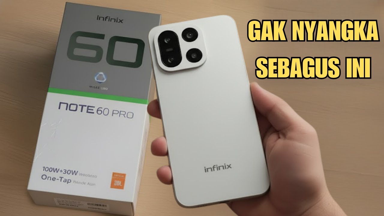 CUMA 2 JUTAAN SEBAGUS INI‼️INFINIX NOTE 60 PRO BAWA DESAIN PREMIUM SPEKNYA MAKIN NGERI