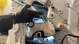 2021-2026 Toyota Sienna Front Door Lock Actuator Removal, Testing And Installation Instructions