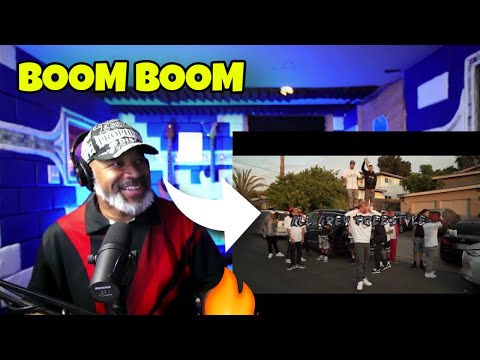 American Producer REACTS To C4 x Glizzy Grey x iS x GxngstxE x Mr. Eastside - All Grey Freestyle