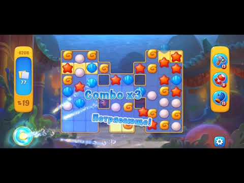 Fishdom 6208 Level - NO 💣🧨💥