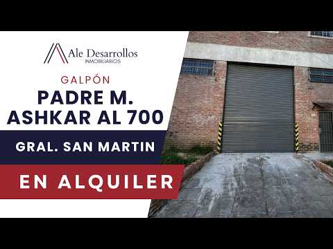 Padre M. Ashkar al 700 - Gral. San Martín