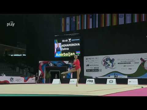 Zohra Aghamirova Clubs AA Qualification World Challenge Cup Pamplona 2022