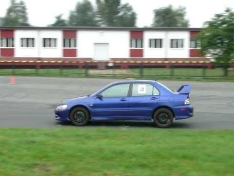 X Rajd Mielecki - Mitsubishi Lancer (niebieski) (BRW)