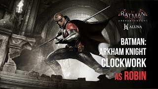 Clockwork as Robin - Batman: Arkham Knight Crime Fighter Challenge Pack 4