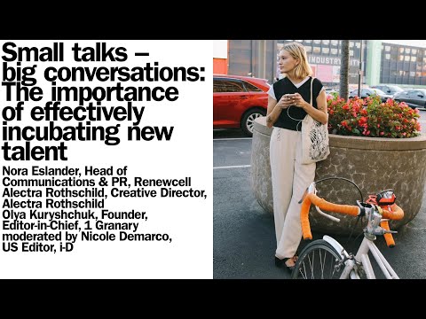 Small talks – big conversations: The importance of effectively incubating new talent