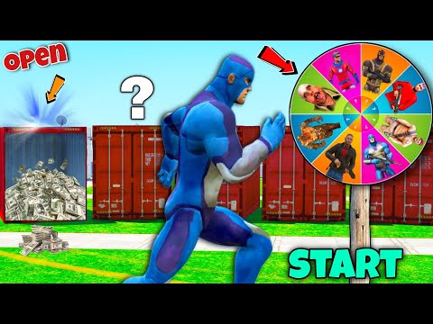 Rope Hero Free Opening Mystery Containers With tipson Mutan Super Hero Villain | Rope Hero Vice Town