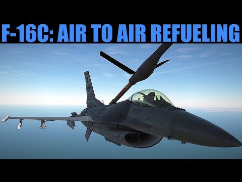 F-16C Viper: Air To Air Refueling & Approach Tutorial | DCS WORLD