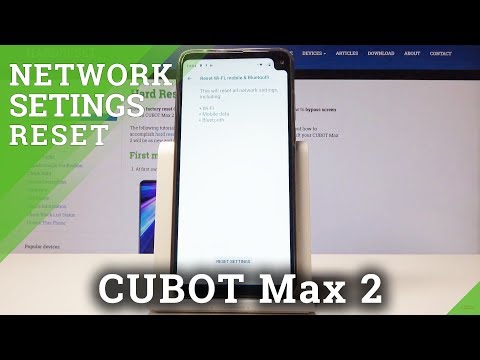 Reset Netwok Settings CUBOT Max 2 - How to Fix Network Settings