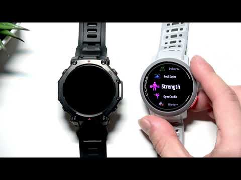 AMAZFIT T-Rex 3 Pro 44mm vs COROS Pace Pro - Buttons, Workouts & Features