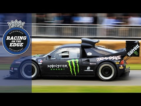 900hp Monster Ford RS200 attacks Goodwood