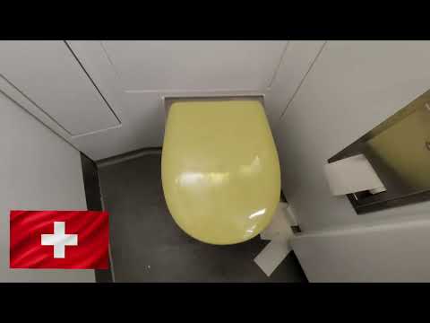 Toaleta in tren Elvetia